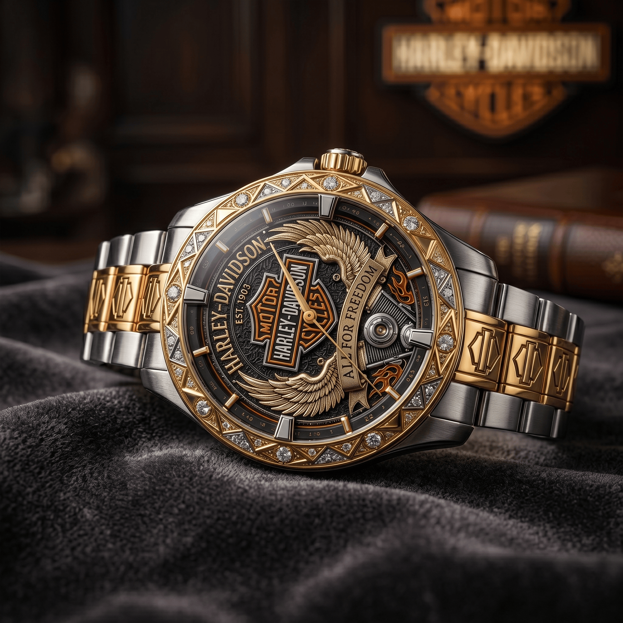 HLDV Premium Stainless Steel Watch LNTH