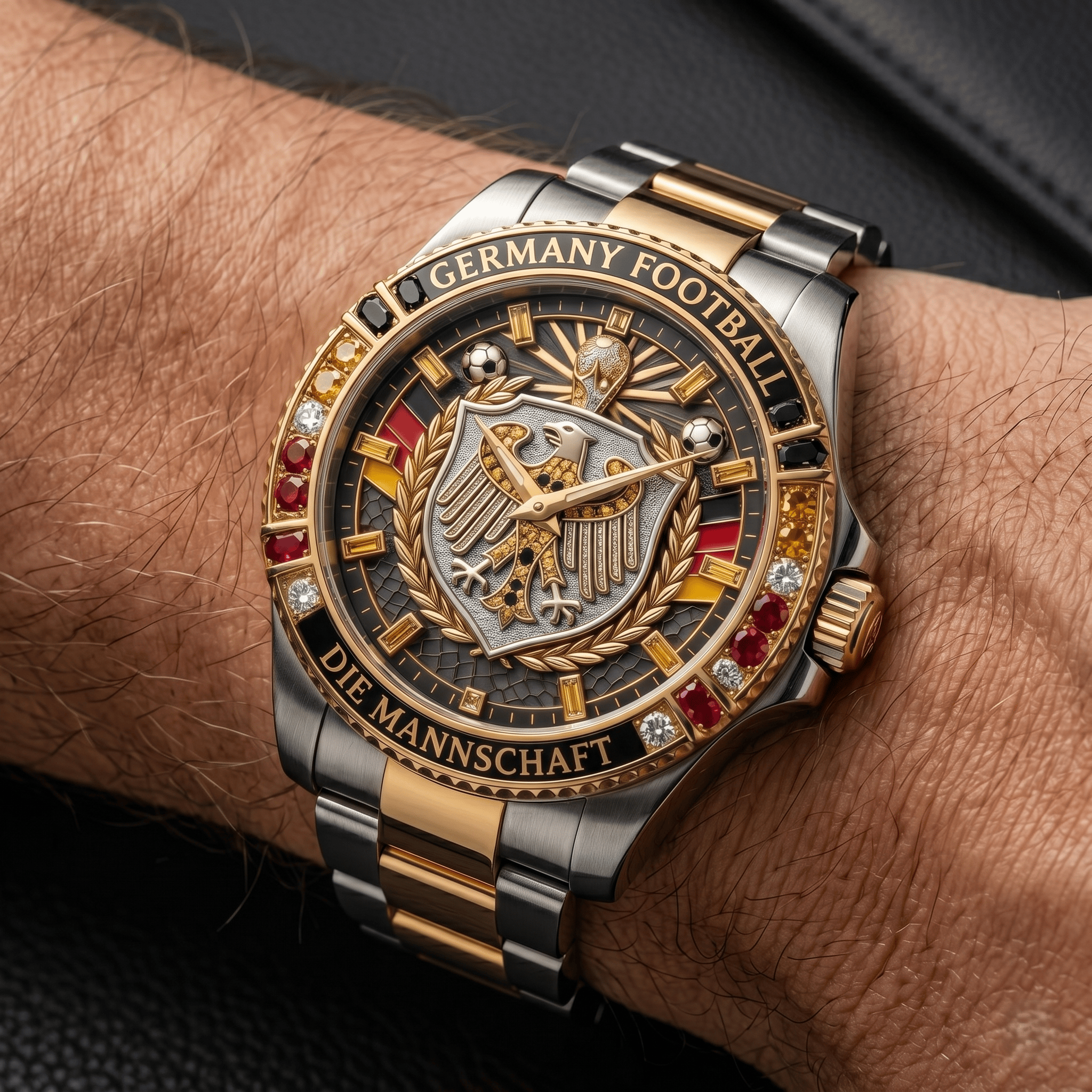 GER Premium Stainless Steel Watch TNSM