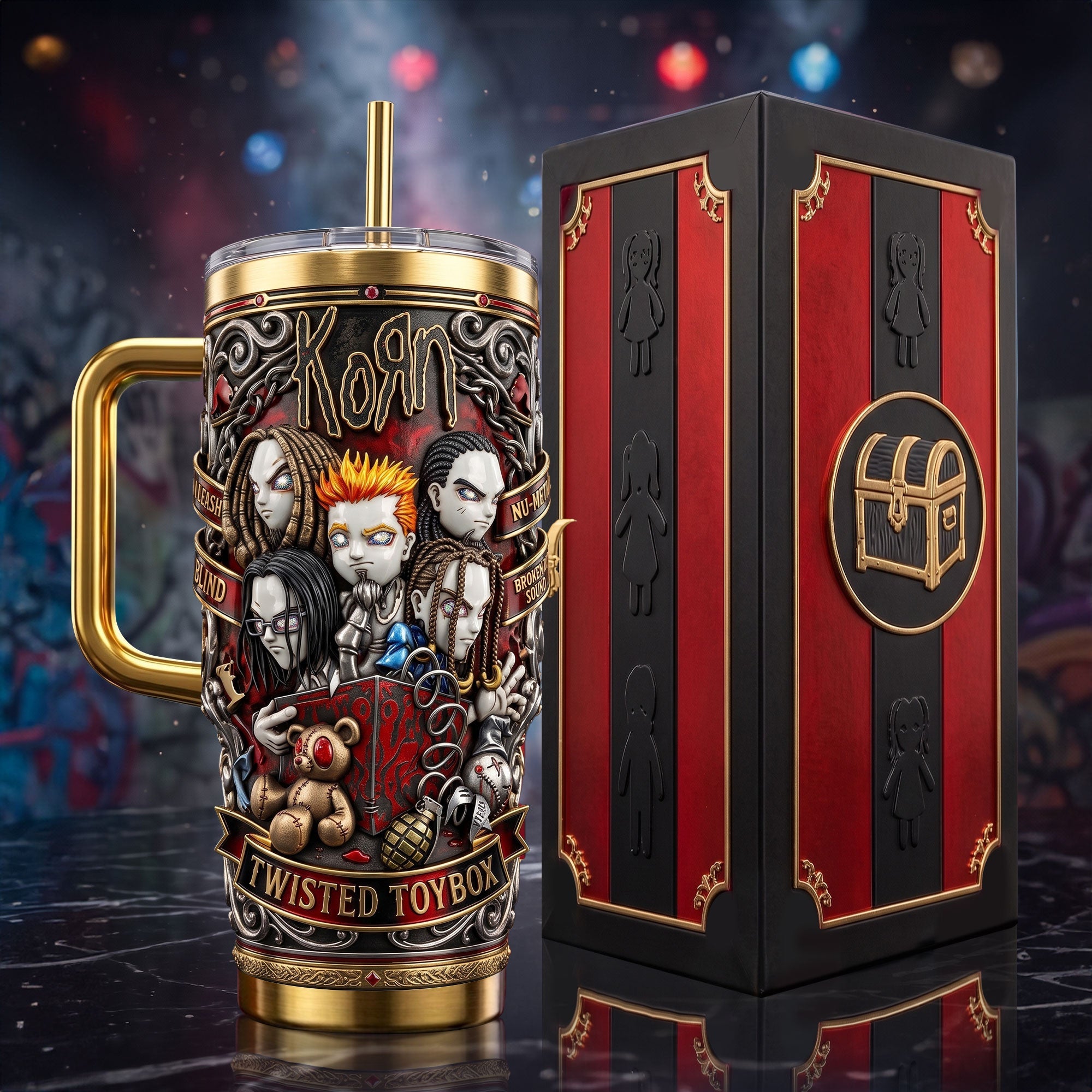 FFDP Premium 40oz Tumbler With Handle HTTT