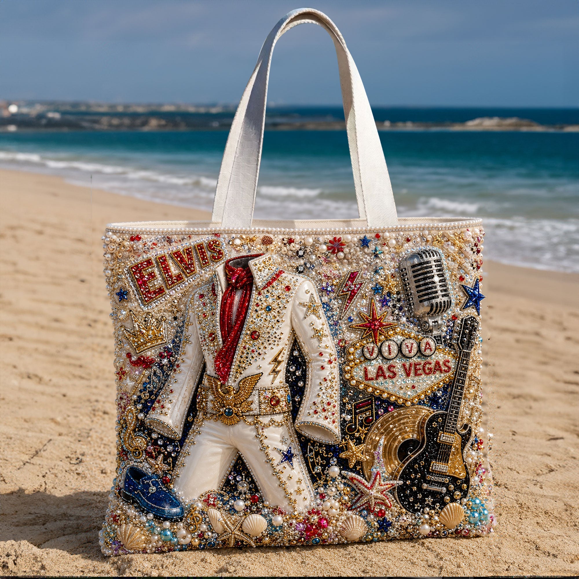 ELV Summer Vibes Tote Bag HTTT