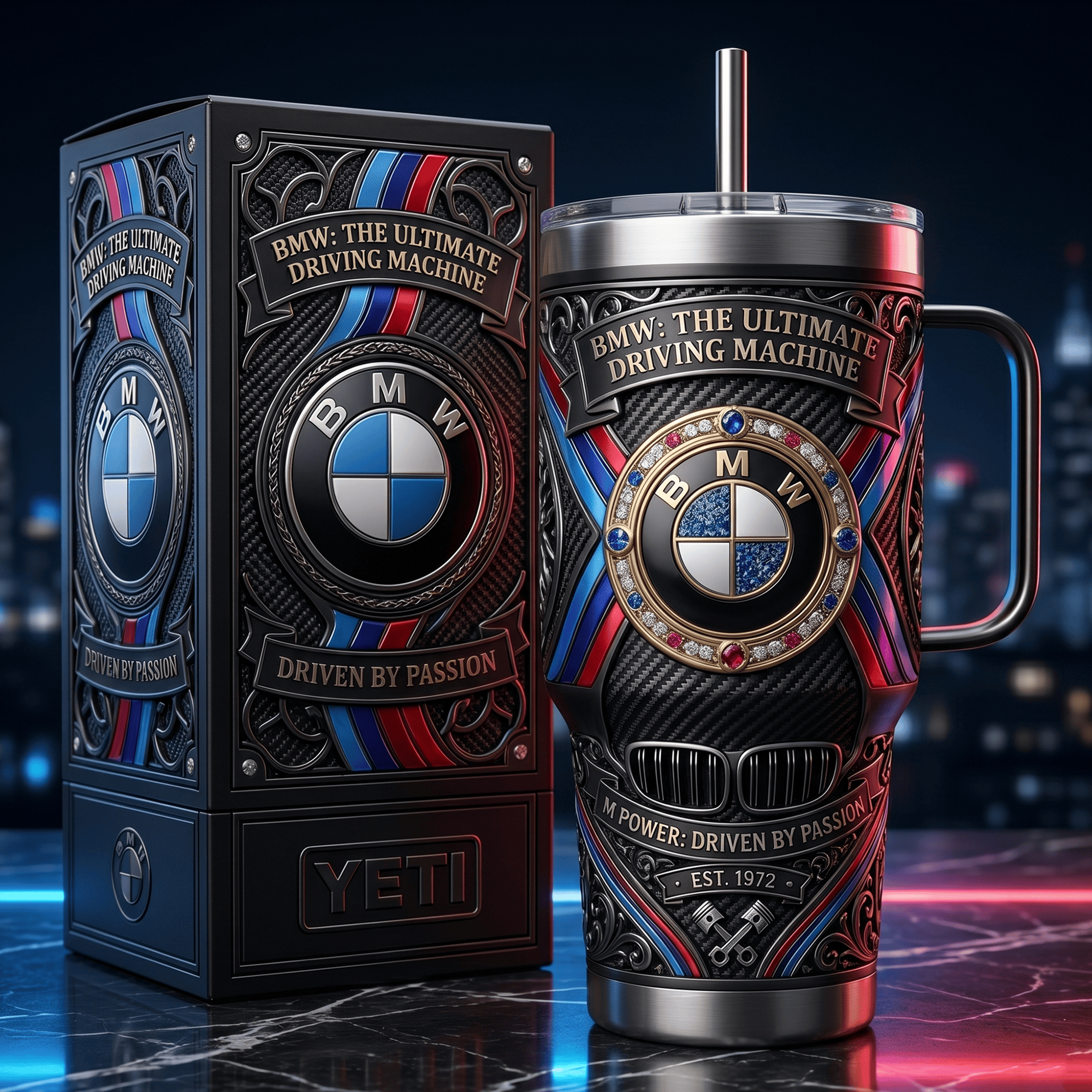 BW 40oz Tumbler With Handle LNTH