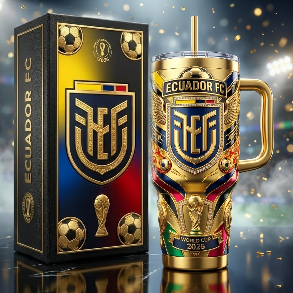 ECDF 40oz Tumbler With Handle PDL