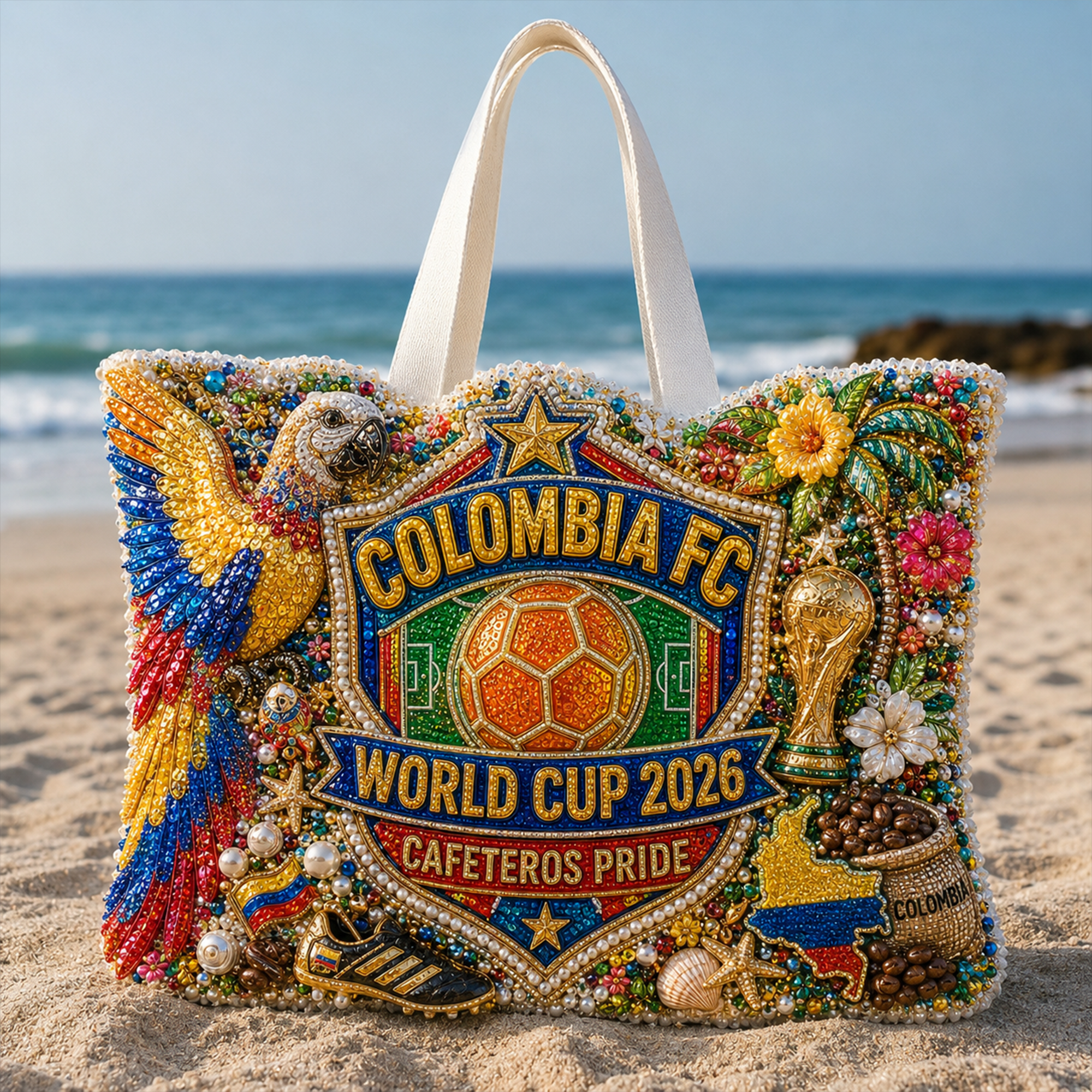 CLOM Summer Vibes Tote Bag LNTH