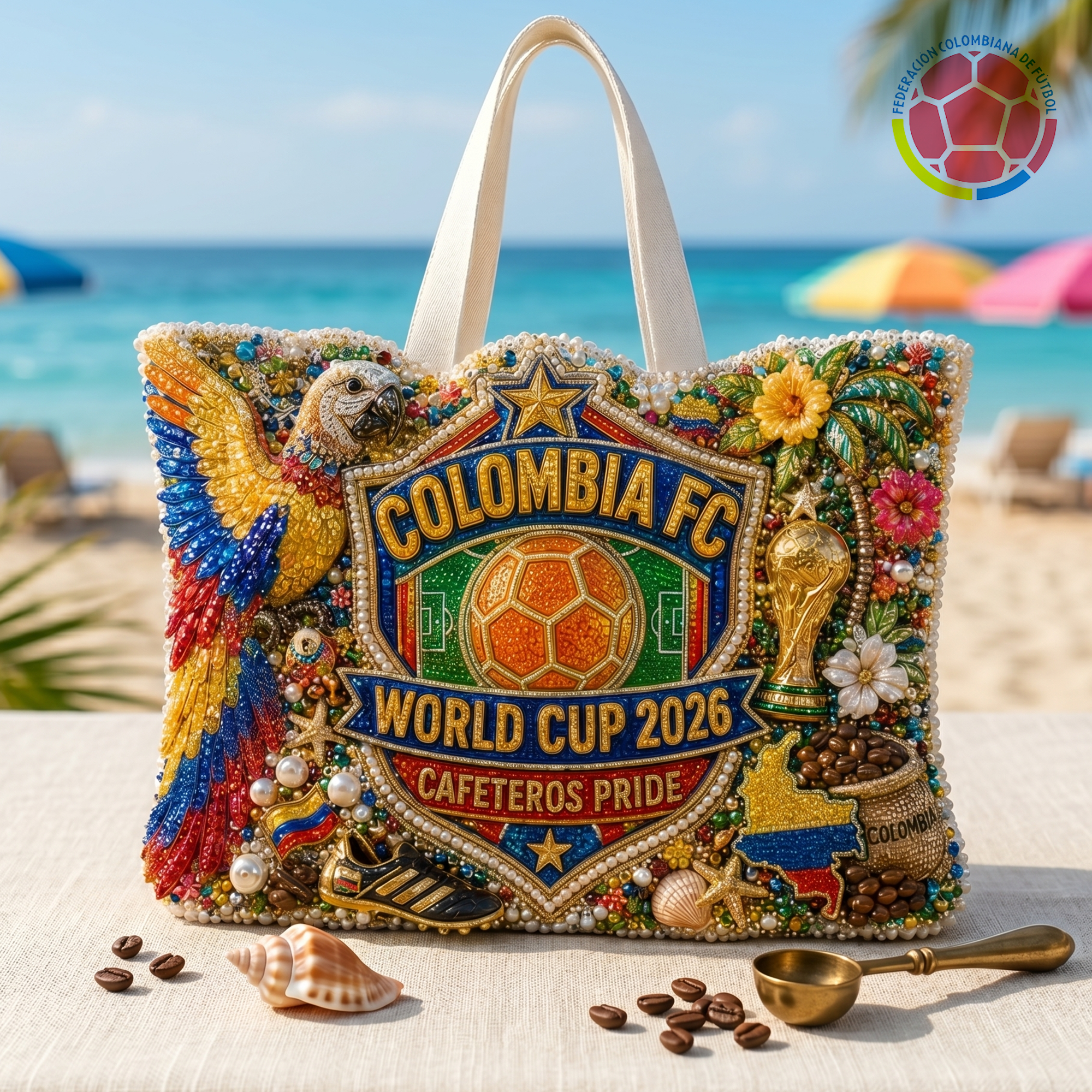 CLOM Summer Vibes Tote Bag LNTH