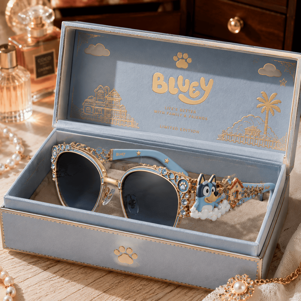 PREMIUM BLU UNISEX SUNGLASSES PDL