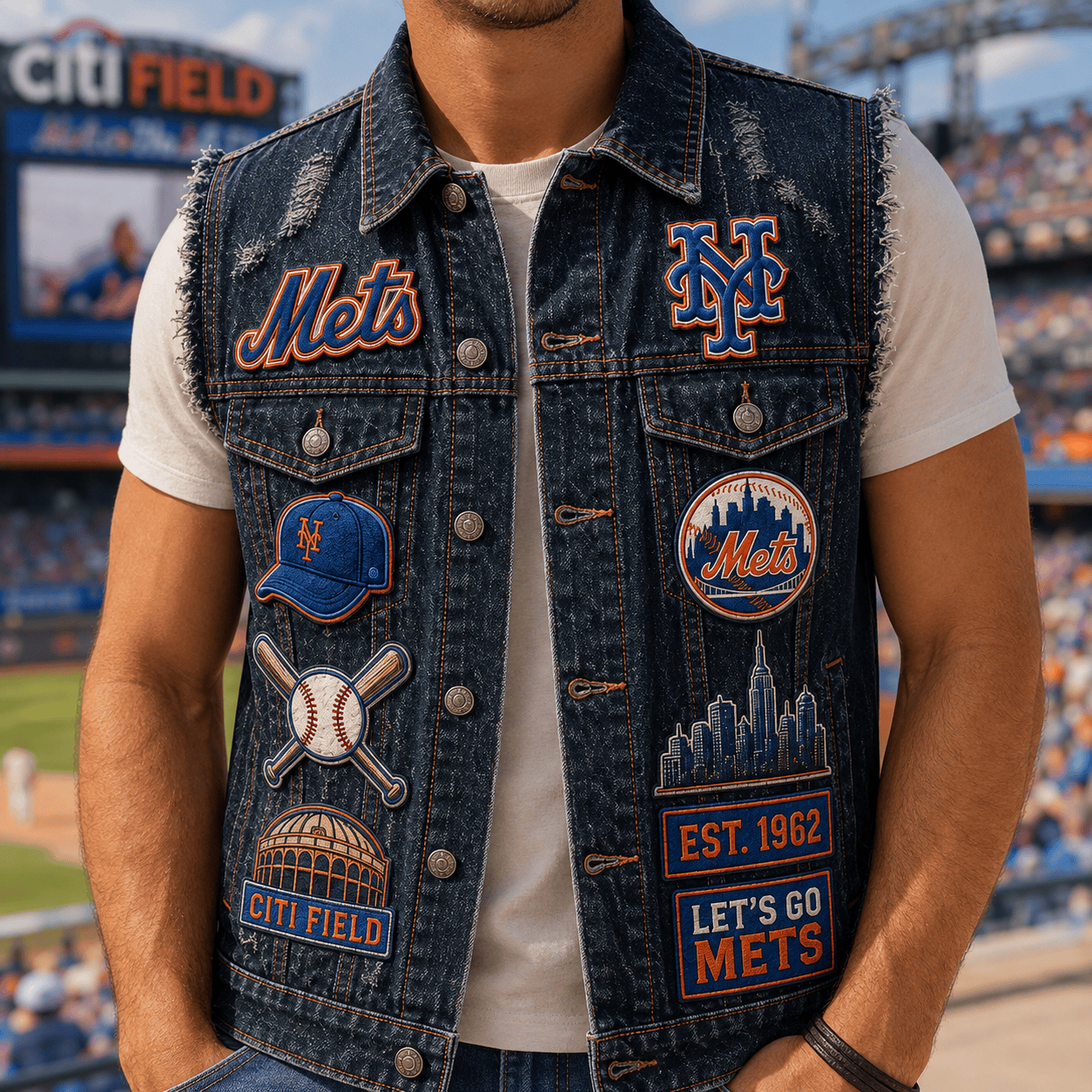NYM PREMIUM DENIM VEST HQH