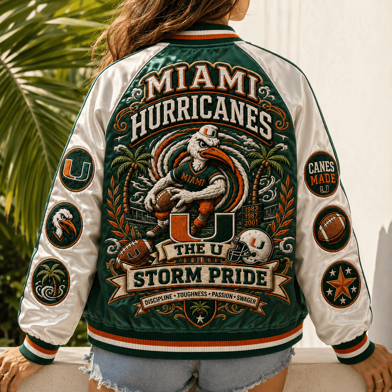 PREMIUM MHC SATIN BASEBALL JACKET PDL