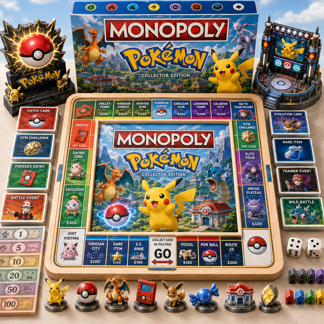 Premium PKM Board Game TMH